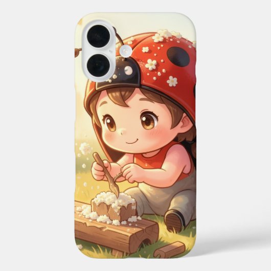 Marienkäfer und das verborgene Nektarkönigreich Case-Mate iPhoneケース (裏面)