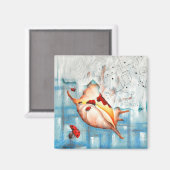 Marienkäfer und Muschel マグネット (正面/裏面)