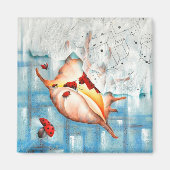 Marienkäfer und Muschel マグネット (正面)