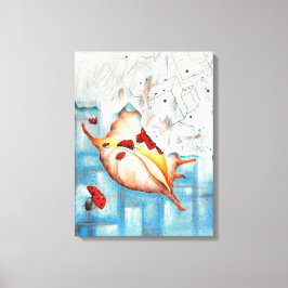 Marienkäfer Verwandlung キャンバスプリント