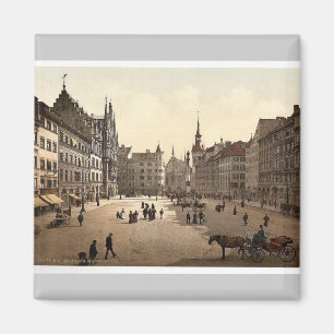 Marienplatz、ミュンヘンのババリア、壮麗なドイツ マグネット