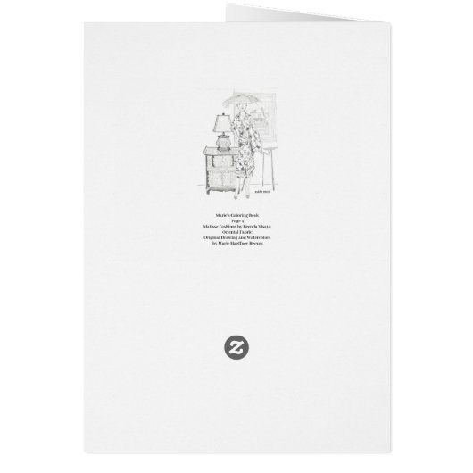 Marie's Coloring Book, Page 4 WC&D (裏面)