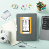 Marigoldステッカーのキッチン測定ヘルパー シール (iPadカバー)