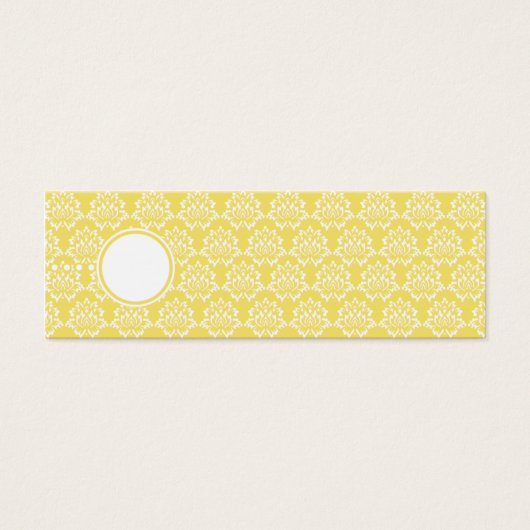 Marigoldメッセージカードスキニープロファイルカード (正面)
