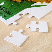 Marigoldヴィンテージシードパケット ジグソーパズル (側面)