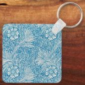 Marigold by William Morris, Garden Flowers キーホルダー (裏面)