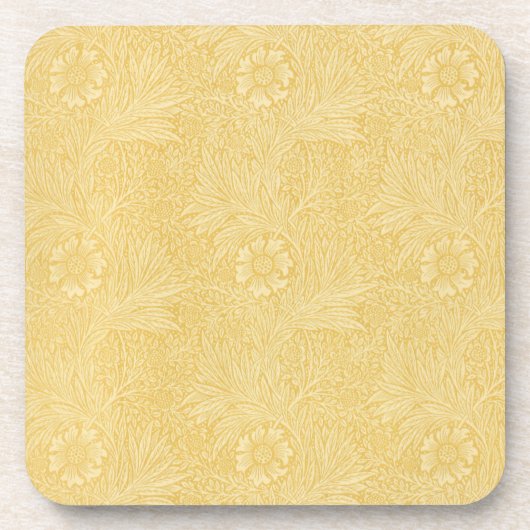 Marigold by William Morris, Garden Flowers コースター (正面)