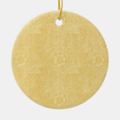 Marigold by William Morris, Garden Flowers セラミックオーナメント (正面)