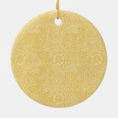 Marigold by William Morris, Garden Flowers セラミックオーナメント (裏面)