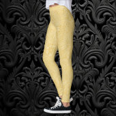 Marigold by William Morris, Garden Flowers レギンス