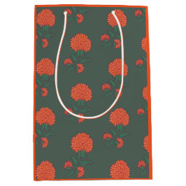 Marigold on Green (Cup of Laughter) ミディアムペーパーバッグ