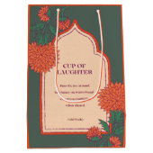 Marigold on Green (Cup of Laughter) ミディアムペーパーバッグ (裏面)