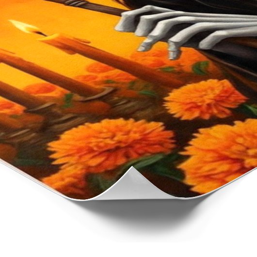 MarigoldDayOfTheDeadWitch ポスター (角)