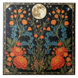 Marigolds and the Moon タイル