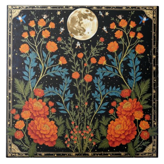 Marigolds and the Moon タイル (正面)