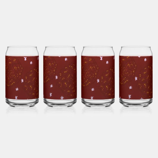 Marigolds with Stars ガラス缶 (裏面)