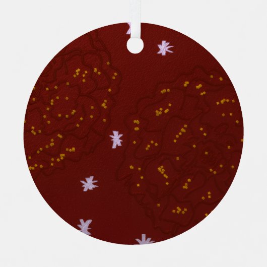 Marigolds with Stars メタルオーナメント (正面)