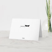 Marilyn Cats:グリーティングカード カード (裏面)