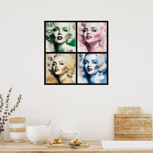 marilyn ink 4/4 all in one ポスター (キッチン)