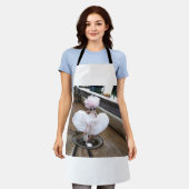 Marilyn Monroe pose in Witte rok エプロン (着用した状態)