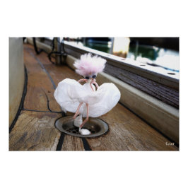 Marilyn Monroe pose in Witte rok ポスター