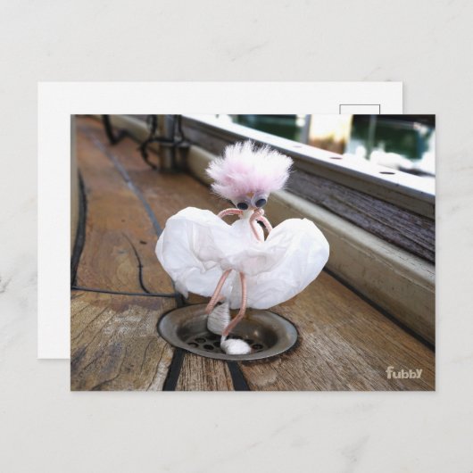 Marilyn Monroe pose in Witte rok ポストカード (正面/裏面)