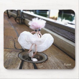 Marilyn Monroe pose in Witte rok マウスパッド