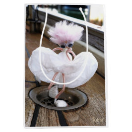 Marilyn Monroe pose in Witte rok ミディアムペーパーバッグ