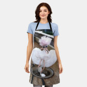 Marilyn Monroe pose in Witte rok door fubby. エプロン (着用した状態)