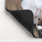 Marilyn Monroe pose in Witte rok door fubby. マウスパッド (コーナー)