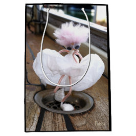 Marilyn Monroe pose in Witte rok door fubby. ミディアムペーパーバッグ