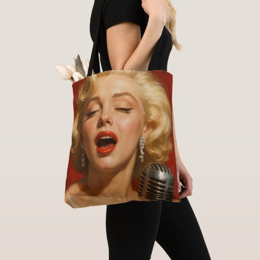 Marilyn Monroe Tote トートバッグ (クローズアップ)
