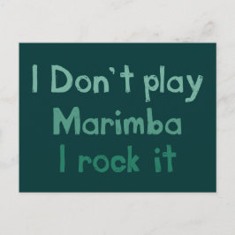 Marimba Rock Itはがき ポストカード