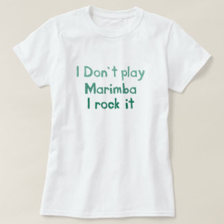 Marimba Rock It Tシャツ – レディース