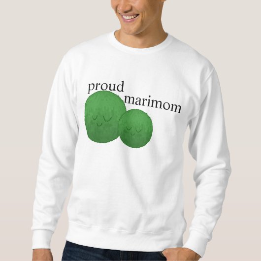 marimoの母 スウェットシャツ (正面)