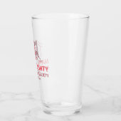 Marin County系譜学会のロゴ タンブラーグラス (左)