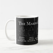 Marin Night Sky Mug コーヒーマグカップ (左)
