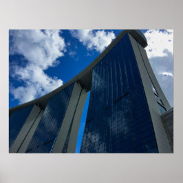 Marina Bay Sands Singapore Skyline Architecture ポスター