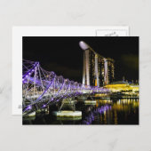 Marina Bay, Singapore - Postcard ポストカード (正面/裏面)