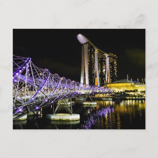 Marina Bay, Singapore - Postcard ポストカード (正面)