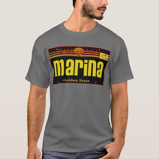 Marina,Ca -- Tシャツ (正面)