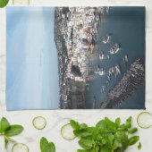 Marina di Corricella View 1 - Procida キッチンタオル (折り畳み)