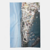 Marina di Corricella View 1 - Procida キッチンタオル (縦)
