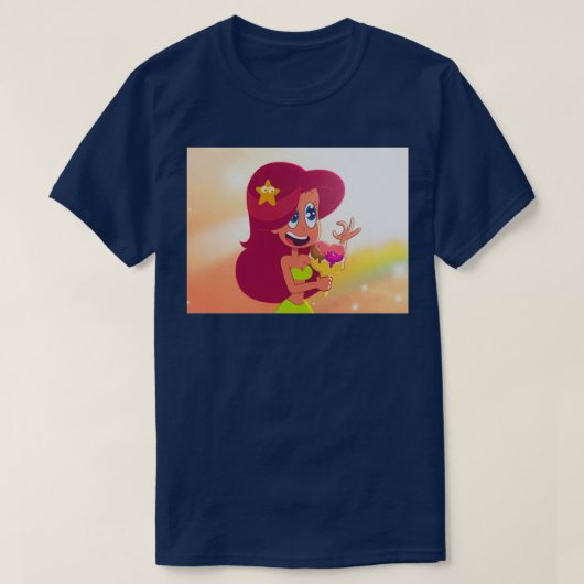 Marina from Zig and sharko 3 Tシャツ (デザイン正面)