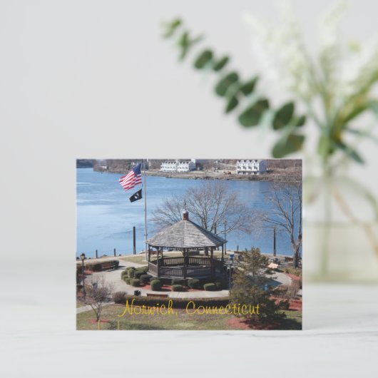 Marina in Norwich, CT – はがき (スタンド正面)
