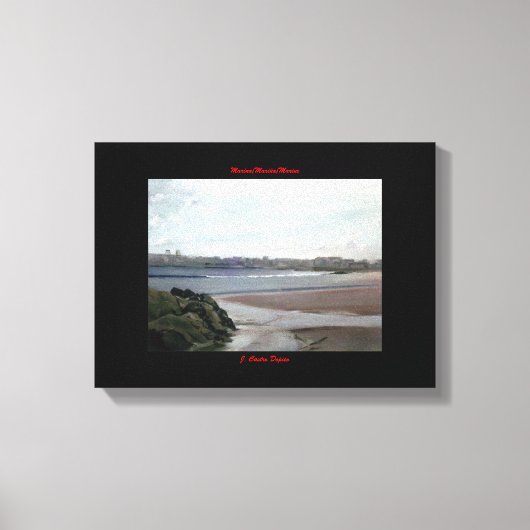 Marina/Mariña/Marine キャンバスプリント (正面)