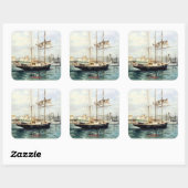 Marina/Mariña/Seascape スクエアシール (シート)