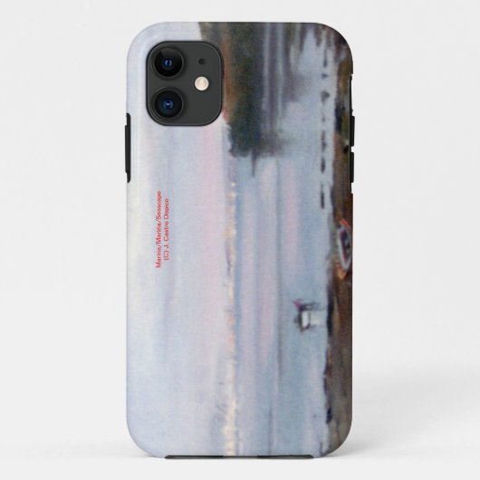 Marina/Mariña/Seascape Case-Mate iPhoneケース (裏面)