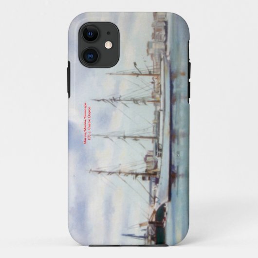 Marina/Mariña/Seascape Case-Mate iPhoneケース (裏面)