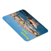 Marina of Korcula city - Dalmatia, Croatia マグネット (右側)